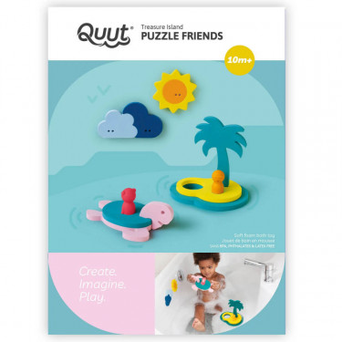 Puzzle de bain "L'île au trésor" QUUT