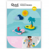 Puzzle de bain "L'île au trésor" QUUT
