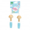 Corde à sauter en bois laqué bleu VILAC 3008B