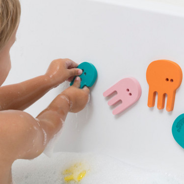 Puzzle de bain "Méduse" QUUT