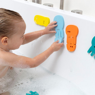 Puzzle de bain "Méduse" QUUT