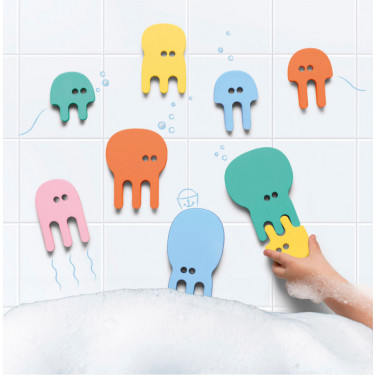 Puzzle de bain "Méduse" QUUT