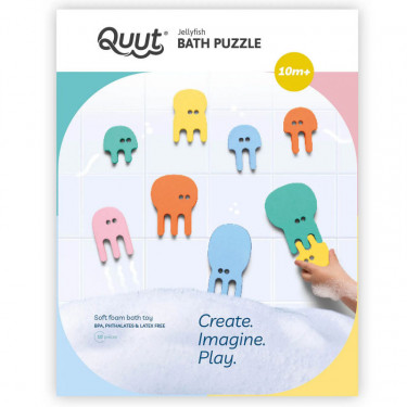 Puzzle de bain "Méduse" QUUT