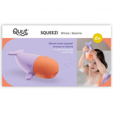 Squeezi Baleine, jouet de bain QUUT