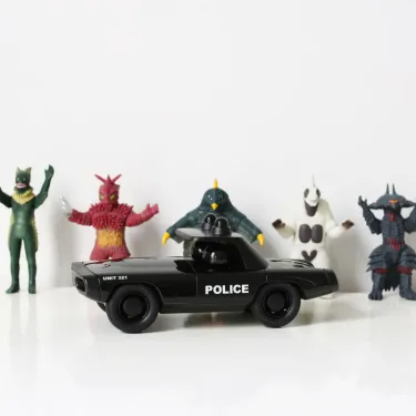 Voiture Playforever Maverick Police noire