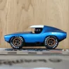 Voiture Playforever Fastback bleu métallisé
