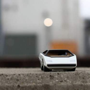 Voiture Playforever UFO blanche