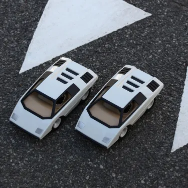 Voiture Playforever UFO blanche