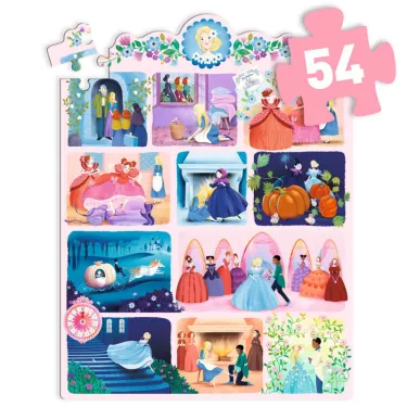 Story puzzle Djeco Cendrillon 54 pcs DJECO 7053
