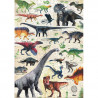 Puzzle dinosaures 500 pcs Muséum national Histoire naturelle VILAC 9625