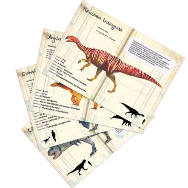 Puzzle dinosaures 500 pcs Muséum national Histoire naturelle VILAC 9625