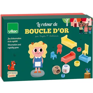 Le retour de Boucle d'Or - jeu Vilac - Ingela P. Arrhenius VILAC 7632