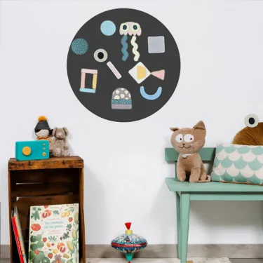 Tableau magnétique Rond FERFLEX