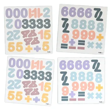 Chiffres magnétiques FERFLEX - Couleur Pastel