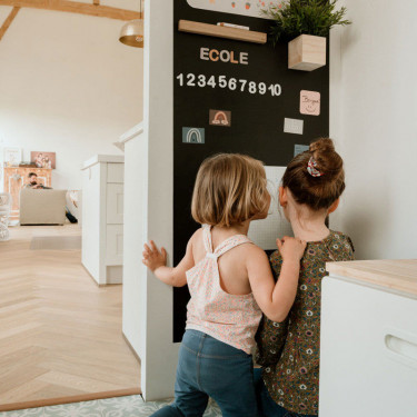 Lettres magnétiques FERFLEX - Couleur Bleu Caramel