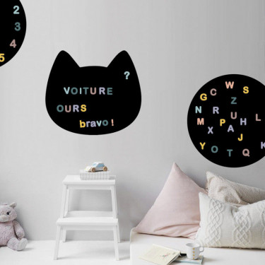 Lettres magnétiques FERFLEX - Couleur Pastel