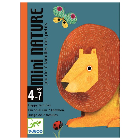 Mini Nature jeu des 7 familles DJECO DJO5128