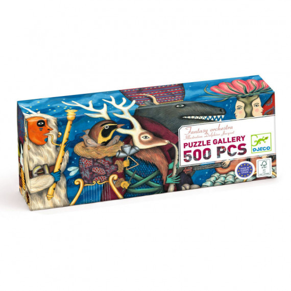 Puzzle Fantasy orchestra 500 pcs DJECO 7626