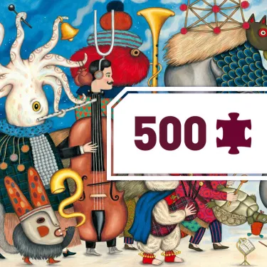 Puzzle Fantasy orchestra 500 pcs DJECO 7626