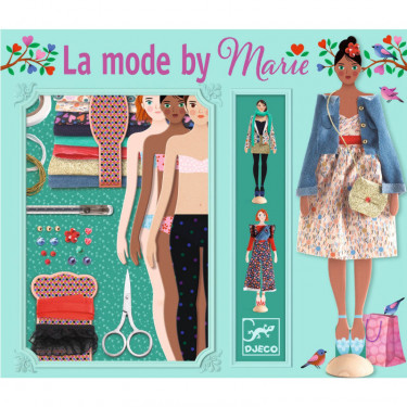 Coffret atelier de mode "La mode by Marie" DJECO 9335