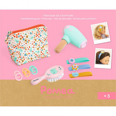 Trousse de coiffure, accessoire pour poupée POMEA de Djeco 7796
