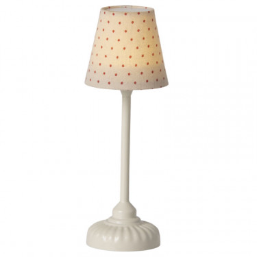 Lampe sur pied rétro pour maison de poupée Maileg - couleur sable