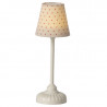 Lampe sur pied rétro pour maison de poupée Maileg - couleur sable