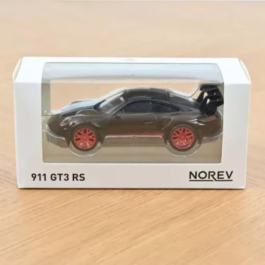 Porsche 911 GT3 RS 2022 noire et rouge Norev 1-43