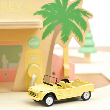 Citroën Méhari jaune 1983 - Voiture Norev 1/43