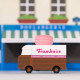 Macaron Van voiture Candylab TOYS - Rose framboise