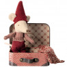 Bébé souris de Noël dans sa valise - Maileg