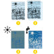Coffret cyanotype "Savane nocturne" DJECO 9343