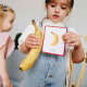 Imagier FRUITS & LEGUMES mini Mondy, cartes de nomenclature OBSERVE Montessori
