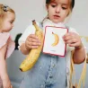 Imagier FRUITS & LEGUMES mini Mondy, cartes de nomenclature OBSERVE Montessori