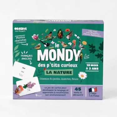 Mondy des p'tits curieux OBSERVE Montessori
