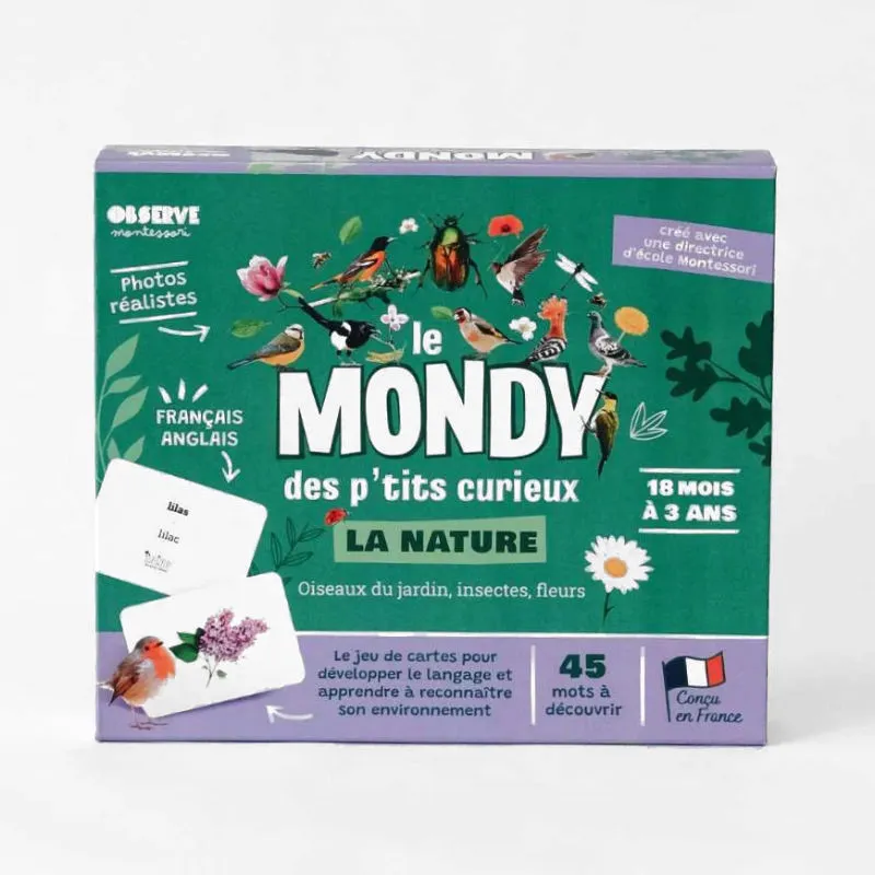Mondy des p'tits curieux OBSERVE Montessori
