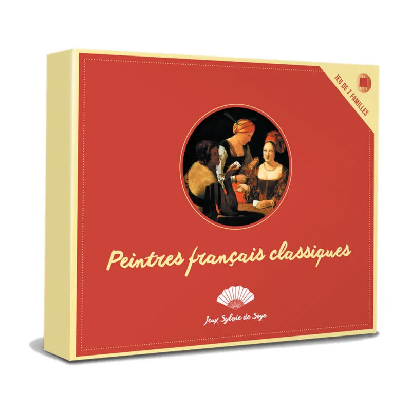 Peintres français classiques, jeu de 7 familles Sylvie de Soye