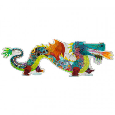 Léon le dragon, puzzle géant 36 pcs DJECO 7170