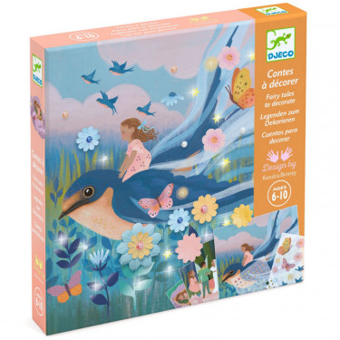 Conte à décorer - Poucelina - DJECO 9429