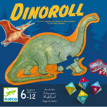Dinoroll, jeu de dés DJECO 0822