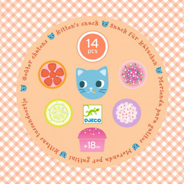 Goûter des chatons, dinette DJECO 5510