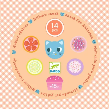 Goûter des chatons, dinette DJECO 5510