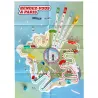 "Rendez-vous à Paris" Plateau de jeu Bernard et Eddy