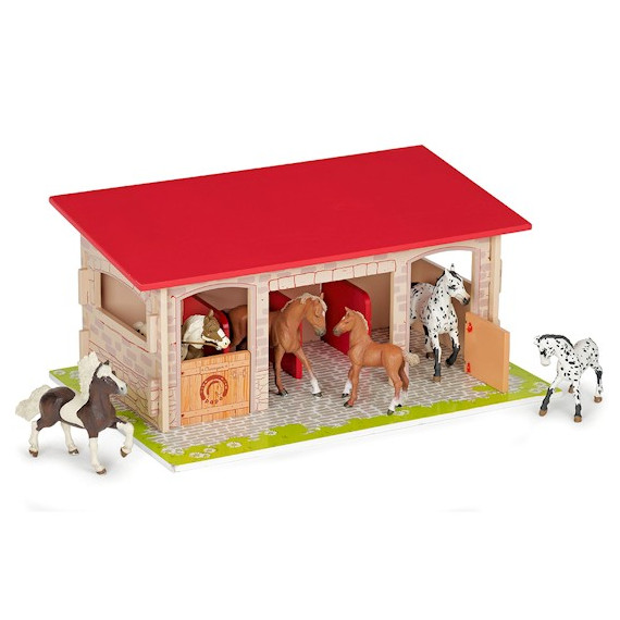 FORMIZON 23 Pièces Jouets D'écurie, Ferme Cheval Maison Jouet Set, Petite  Ferme avec Écurie, Ensemble de Jouets D'écurie pour Enfants, Noël pour  Garçon et Fille, Cadeaux de Vacances : : Jeux et