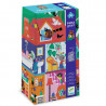 Puzzle géant "La maison des petits copains" 36 pcs DJECO 7169