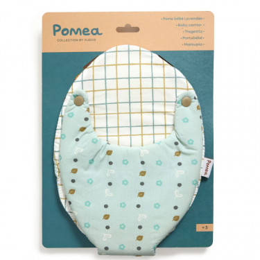 Porte bébé 'Blue Gray' accessoire pour poupée POMEA de Djeco 7840