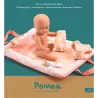 Sac à langer 'Pink Peak' accessoire pour poupée POMEA de Djeco 7850