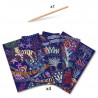 Cartes à gratter 'Nature luxuriante' DJECO 9728