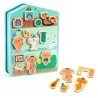 Inzebox InZeHouse, jeu magnétique DJECO 3089