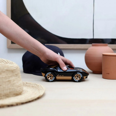 Voiture Playforever mini Ken Cave noire